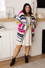 Load image into Gallery viewer, Felt Cute Striped Cardigan
