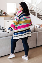 Load image into Gallery viewer, Felt Cute Striped Cardigan
