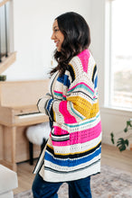 Load image into Gallery viewer, Felt Cute Striped Cardigan
