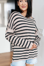 Load image into Gallery viewer, Self Assured Striped Sweater
